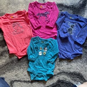 Carhartt 4 onesies bundle